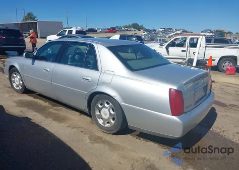 2002 Cadillac Deville Standard из США, поврежденный, VIN 1G6KD54Y52U171500